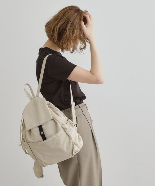 grove / グローブ リュック・バックパック | 【晴れの日も雨の日も】撥水フラップナイロンリュック | 詳細4