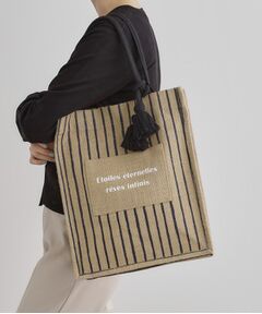 grove / グローブ トートバッグ | タテA4ジュートタッセルトート