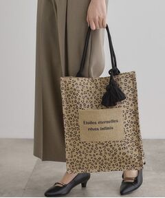 grove / グローブ トートバッグ | タテA4ジュートタッセルトート