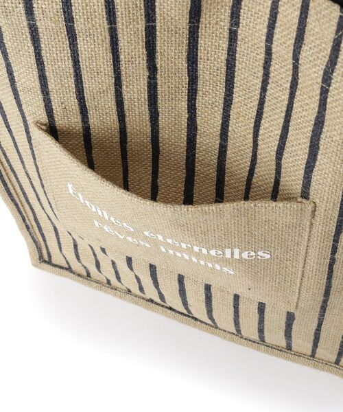 grove / グローブ トートバッグ | タテA4ジュートタッセルトート | 詳細19