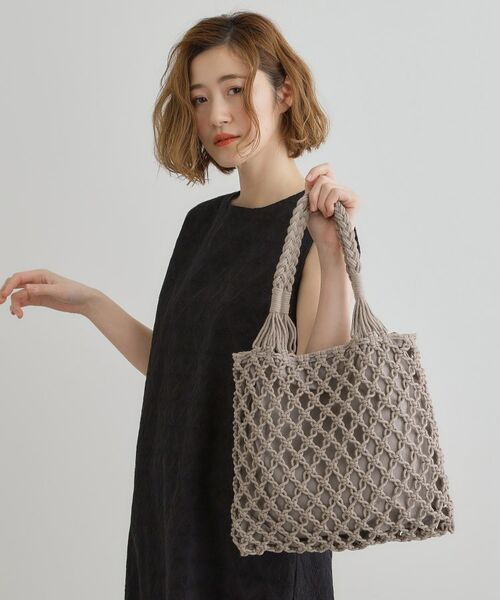 grove / グローブ トートバッグ | マクラメトート | 詳細3