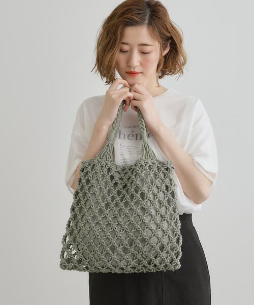 grove / グローブ トートバッグ | マクラメトート | 詳細5