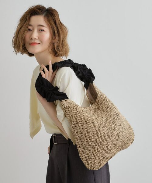 grove / グローブ ショルダーバッグ | フリルギャザーペーパーワンショルダー | 詳細5