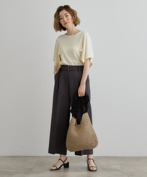 grove / グローブ ショルダーバッグ | フリルギャザーペーパーワンショルダー | 詳細6