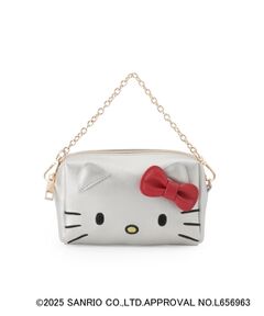 grove / グローブ ポーチ | 【ハローキティ】フェイスチェーン付きポーチ