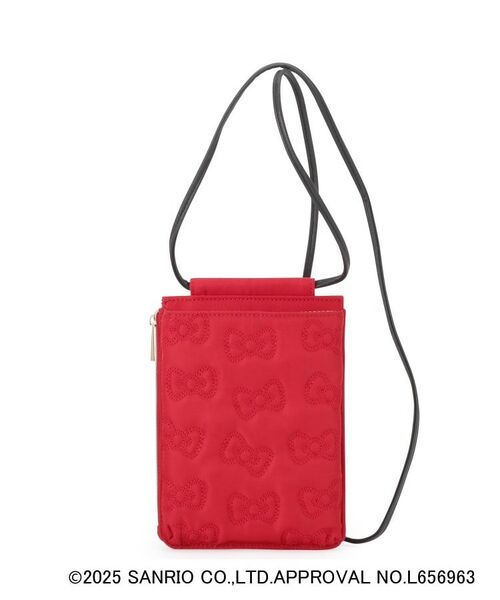 grove/グローブ 【ハローキティ】リボンキルトマルチショルダー レッド(062) 00 grove/グローブ 【ハローキティ】リボンキルトマルチショルダー レッド(062) 00