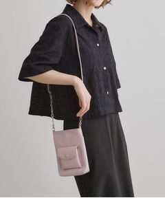 grove / グローブ ショルダーバッグ | クルミポケットサイドチェーンミニショルダー