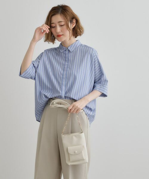 grove / グローブ ショルダーバッグ | クルミポケットサイドチェーンミニショルダー | 詳細1