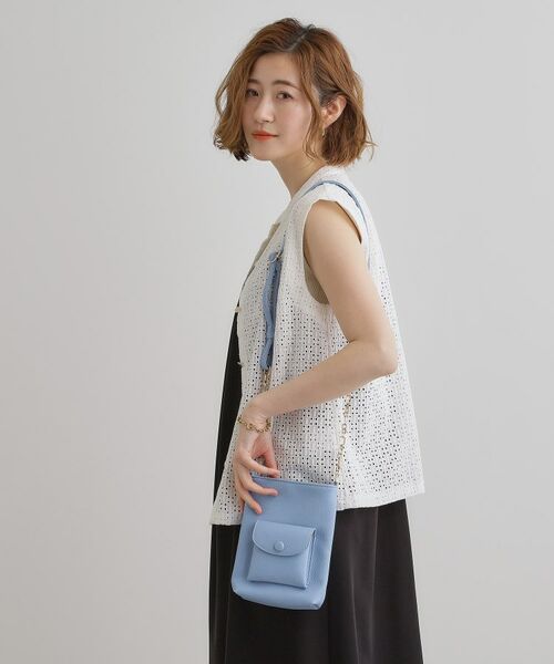 grove / グローブ ショルダーバッグ | クルミポケットサイドチェーンミニショルダー | 詳細7