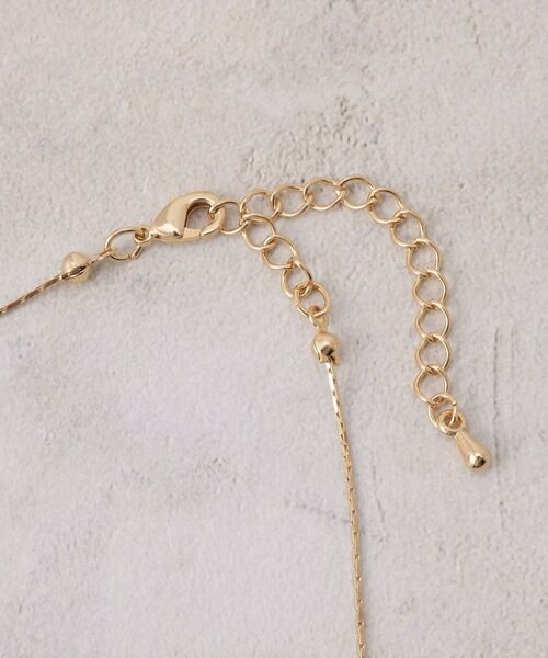 grove / グローブ ネックレス・ペンダント・チョーカー | クリアパール調メニーリングネックレス | 詳細5