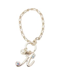 grove / グローブ キーホルダー・ストラップ | アソートイニシャルバッグチャーム