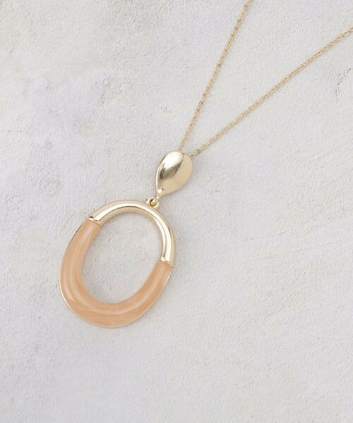 grove / グローブ ネックレス・ペンダント・チョーカー | カラーメタルリングネックレス | 詳細1