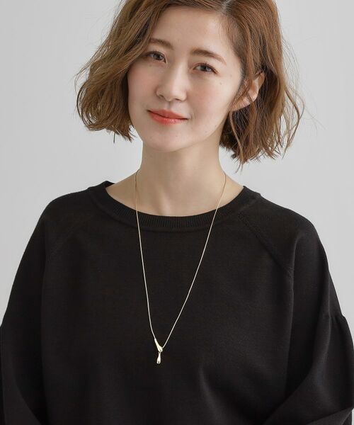 grove / グローブ ネックレス・ペンダント・チョーカー | メタルドロップスライドネックレス | 詳細5