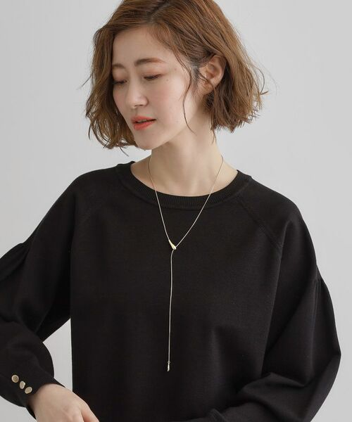 grove / グローブ ネックレス・ペンダント・チョーカー | メタルドロップスライドネックレス | 詳細6