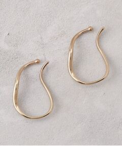 grove / グローブ ピアス・イヤリング | オーバルメタルイヤーカフ