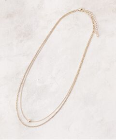 grove / グローブ ネックレス・ペンダント・チョーカー | デザインチェーン2連ネックレス