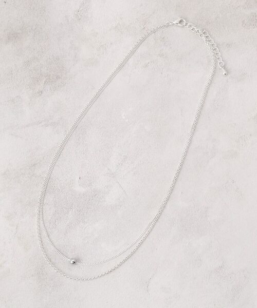grove / グローブ ネックレス・ペンダント・チョーカー | デザインチェーン2連ネックレス | 詳細1