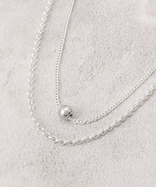 grove / グローブ ネックレス・ペンダント・チョーカー | デザインチェーン2連ネックレス | 詳細2