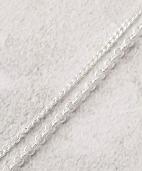grove / グローブ ネックレス・ペンダント・チョーカー | デザインチェーン2連ネックレス | 詳細3