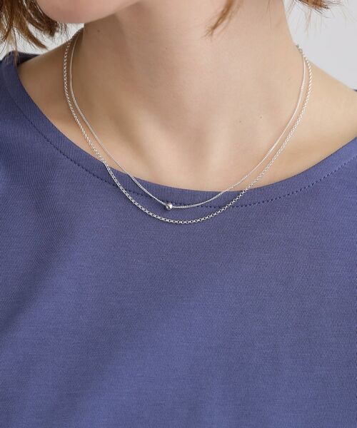 grove / グローブ ネックレス・ペンダント・チョーカー | デザインチェーン2連ネックレス | 詳細5