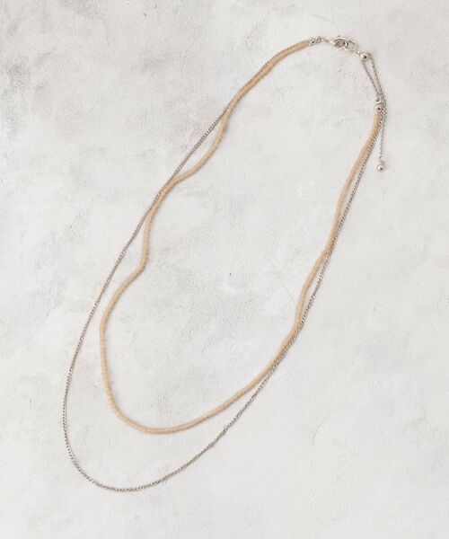 grove / グローブ ネックレス・ペンダント・チョーカー | ビーズメタルチェーンネックレス | 詳細1