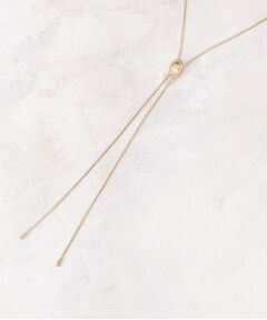 grove / グローブ ネックレス・ペンダント・チョーカー | クリアメタルスライドY字ネックレス