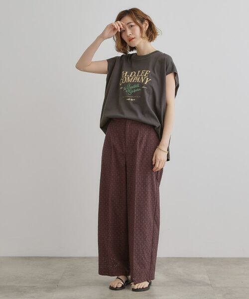 grove / グローブ Tシャツ | 【Lee×grove別注】PRINT　SLEEVELESS T-SHIRTS | 詳細7