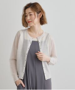 セール】 プルミエールウール ポロロングカーディガン