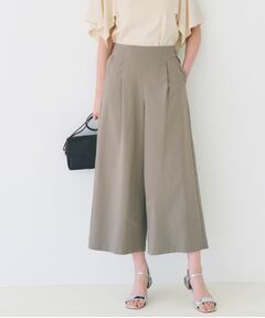 grove / グローブ ショート・ハーフ・半端丈パンツ | 【冷感】サマーハイパーストレッチワイドパンツ