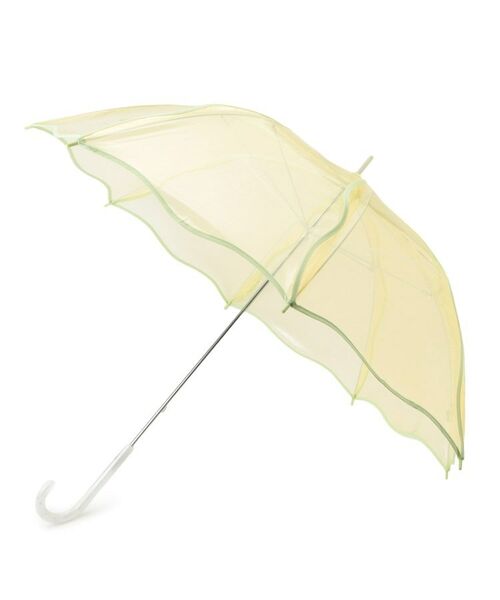 grove/グローブ 【ビニール傘】ウェービーアンブレラ 雨傘 長傘 イエロー(032) 00 grove/グローブ 【ビニール傘】ウェービーアンブレラ 雨傘 長傘 イエロー(032) 00