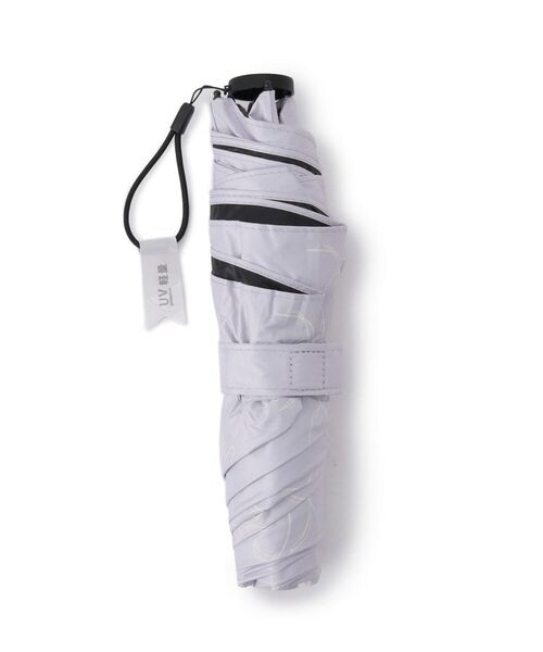 grove / グローブ 傘 | 【晴雨兼用】PUスーパーライト / ラインフラワー ミニ | 詳細2