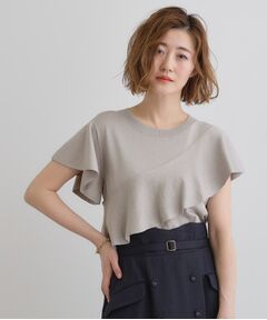 grove / グローブ ニット・セーター | アシメフレアニットプルオーバー