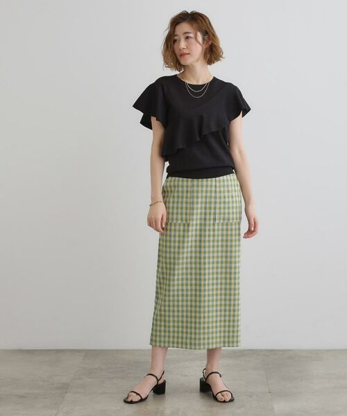 grove / グローブ ニット・セーター | アシメフレアニットプルオーバー | 詳細11