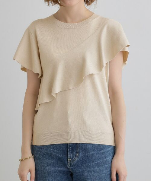 grove / グローブ ニット・セーター | アシメフレアニットプルオーバー | 詳細13