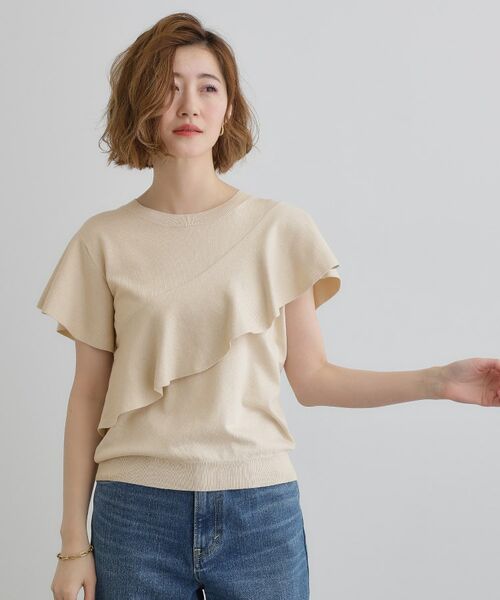 grove / グローブ ニット・セーター | アシメフレアニットプルオーバー | 詳細2