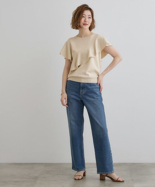 grove / グローブ ニット・セーター | アシメフレアニットプルオーバー | 詳細3