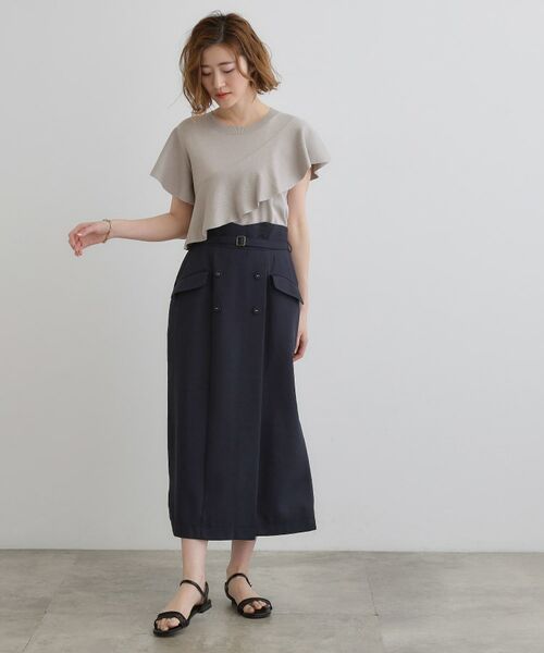 grove / グローブ ニット・セーター | アシメフレアニットプルオーバー | 詳細7