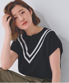 grove / グローブ ニット・セーター | 繊細な透かし編みが上品な大人のチルデンニット