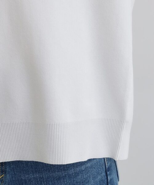 grove / グローブ ニット・セーター | 繊細な透かし編みが上品な大人のチルデンニット | 詳細16