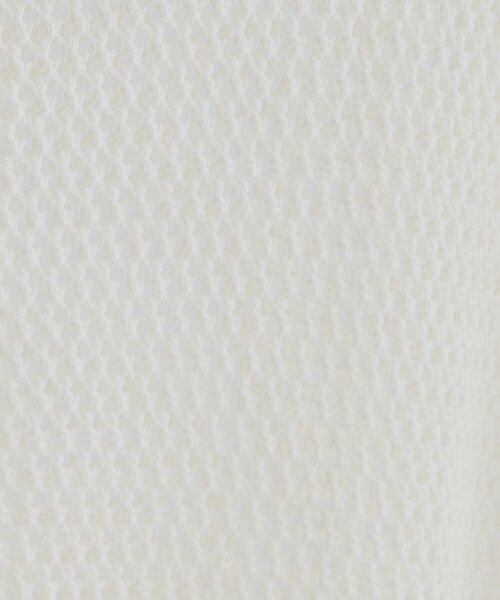 grove / グローブ ニット・セーター | 取り入れるだけで旬顔 メッシュ編みポロニット | 詳細5