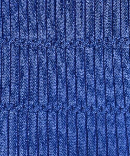 grove / グローブ ニット・セーター | 地柄ボーダーリブニットプルオーバー | 詳細4
