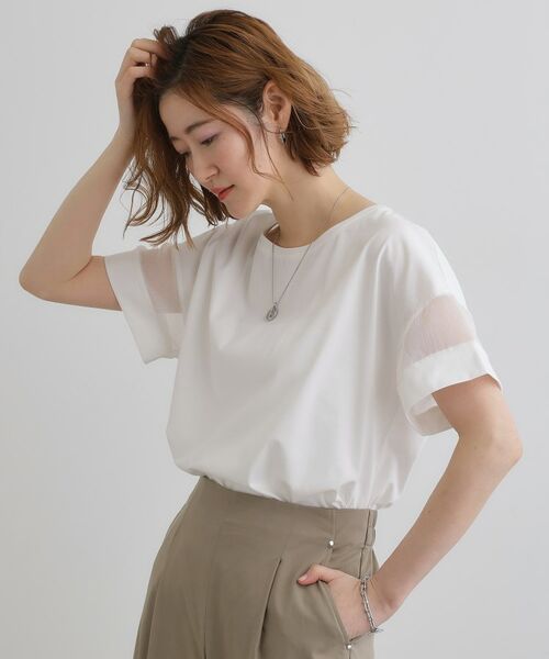 grove / グローブ Tシャツ | 【UVカット・接触冷感】シアードッキングTシャツ | 詳細1