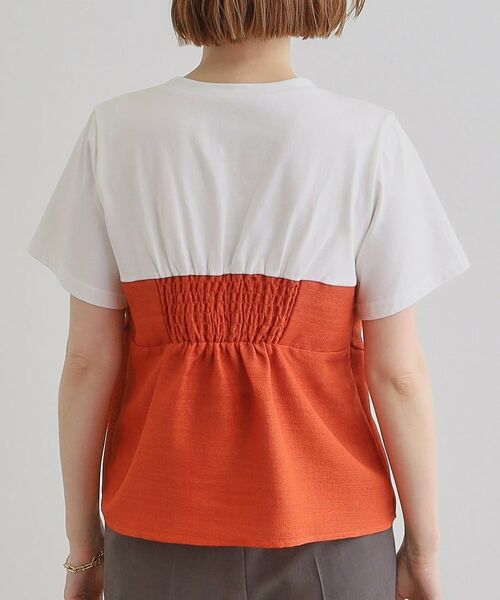 grove / グローブ カットソー | 【大人のリゾートスタイル/SETUP】麻調ビスチェドッキングT | 詳細19