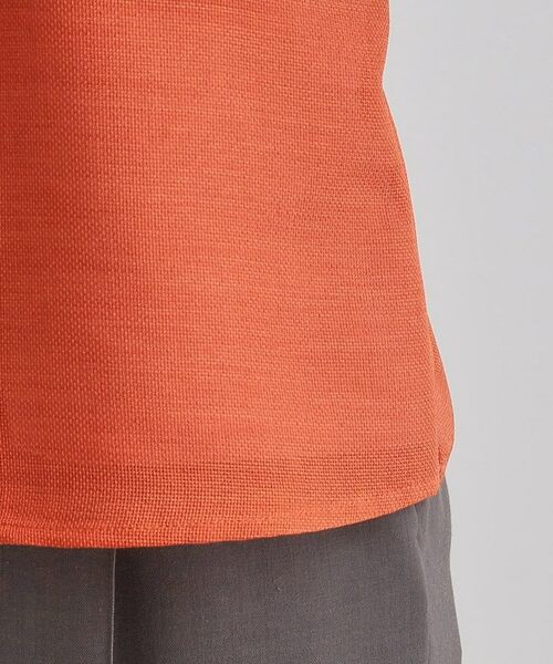 grove / グローブ カットソー | 【大人のリゾートスタイル/SETUP】麻調ビスチェドッキングT | 詳細22