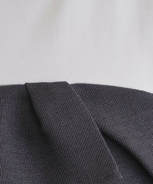 grove / グローブ カットソー | 【大人のリゾートスタイル/SETUP】麻調ビスチェドッキングT | 詳細5