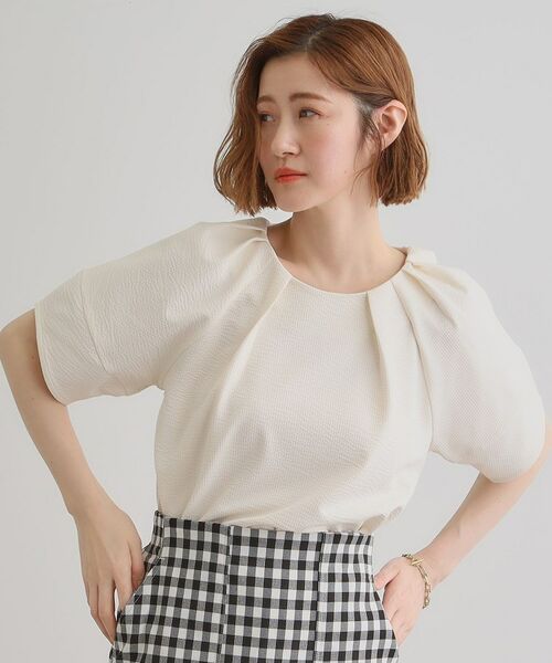 grove / グローブ カットソー | 楽してきまる ランタンスリーブプルオーバー | 詳細2