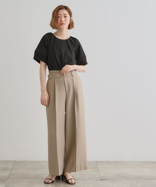 grove / グローブ カットソー | 楽してきまる ランタンスリーブプルオーバー | 詳細7