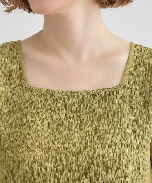 grove / グローブ キャミソール・チューブトップ | ジャカードスクエアネックタンク | 詳細16