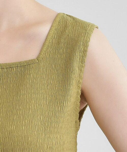 grove / グローブ キャミソール・チューブトップ | ジャカードスクエアネックタンク | 詳細17