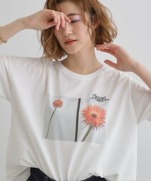 grove / グローブ Tシャツ | 【コラボITEM】DILIGENCE PARLOUR フォトフレアTシャツ | 詳細2